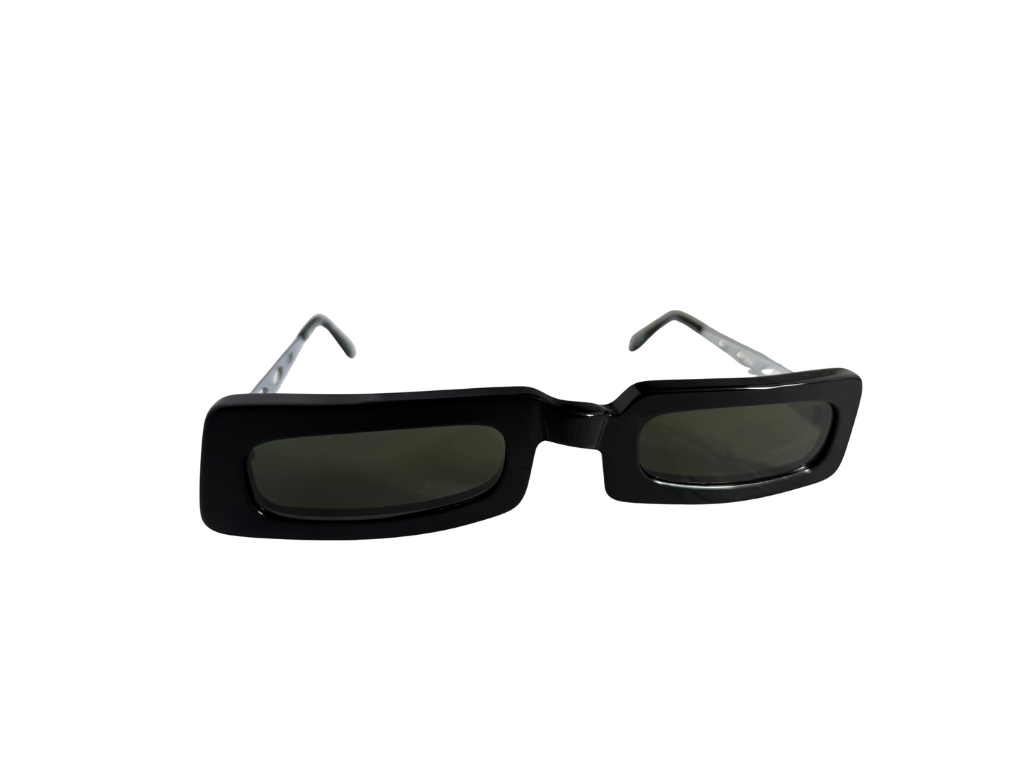 BOZ – Lunettes de soleil vintage "Cybernet" – Acétate noir – Fabriquées en France 🇫🇷 à la main