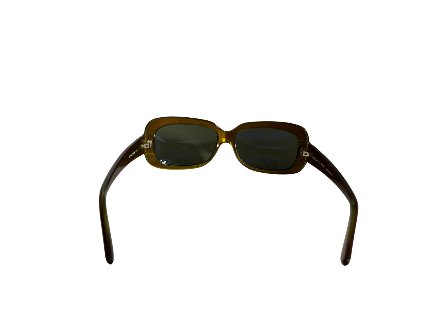 Jean Lafont - Lunettes de soleil Vintage Vert kaki doré - Modèle Style 509 - Made in France