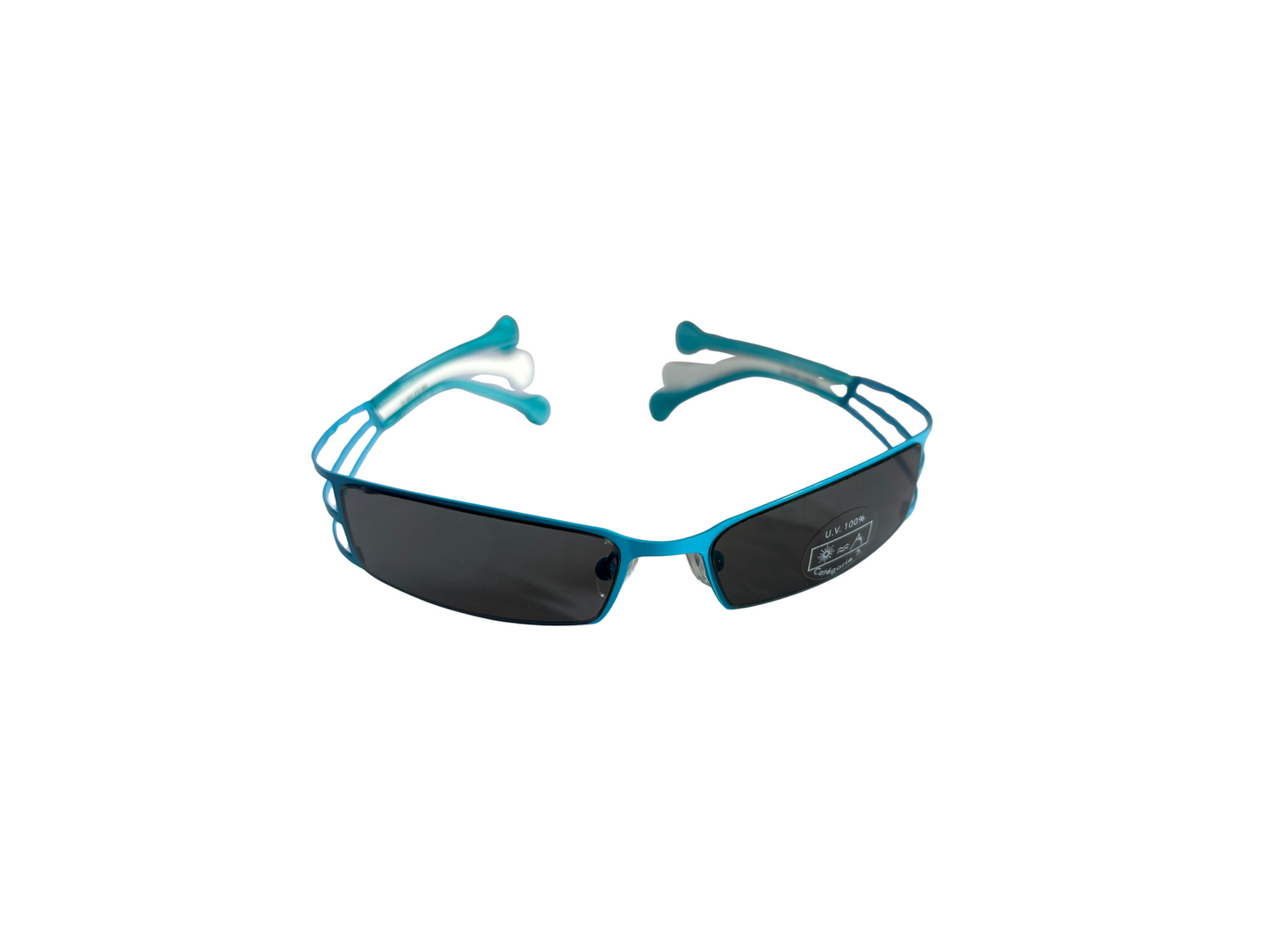 BOZ Lunettes de soleil de collection bleues et blanches - JF REY - INSECKT - Made in France