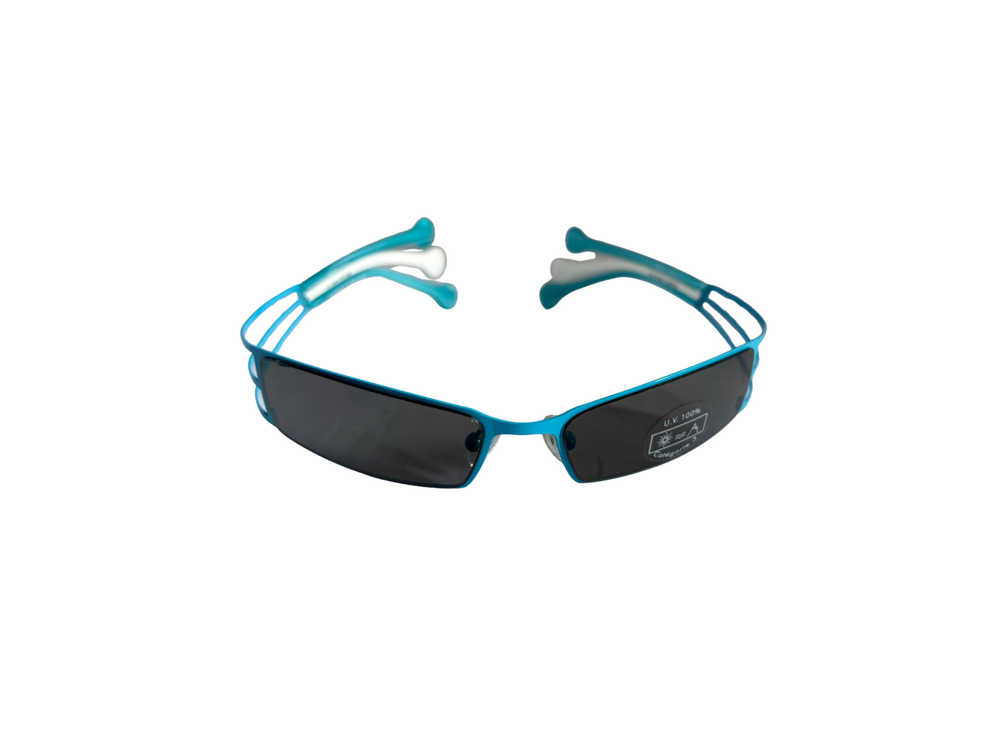 BOZ Lunettes de soleil de collection bleues et blanches - JF REY - INSECKT - Made in France