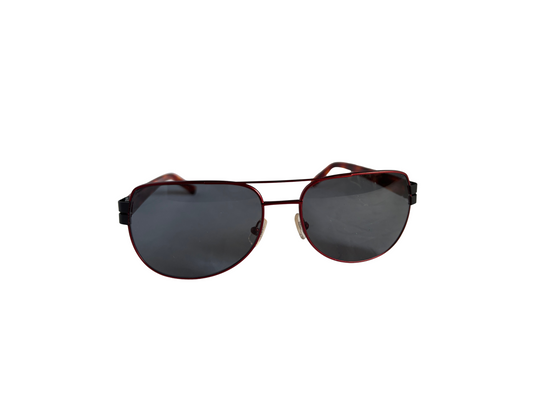 JF Rey Lunettes de soleil Vintage rouges en Acétate et métal - Made in France