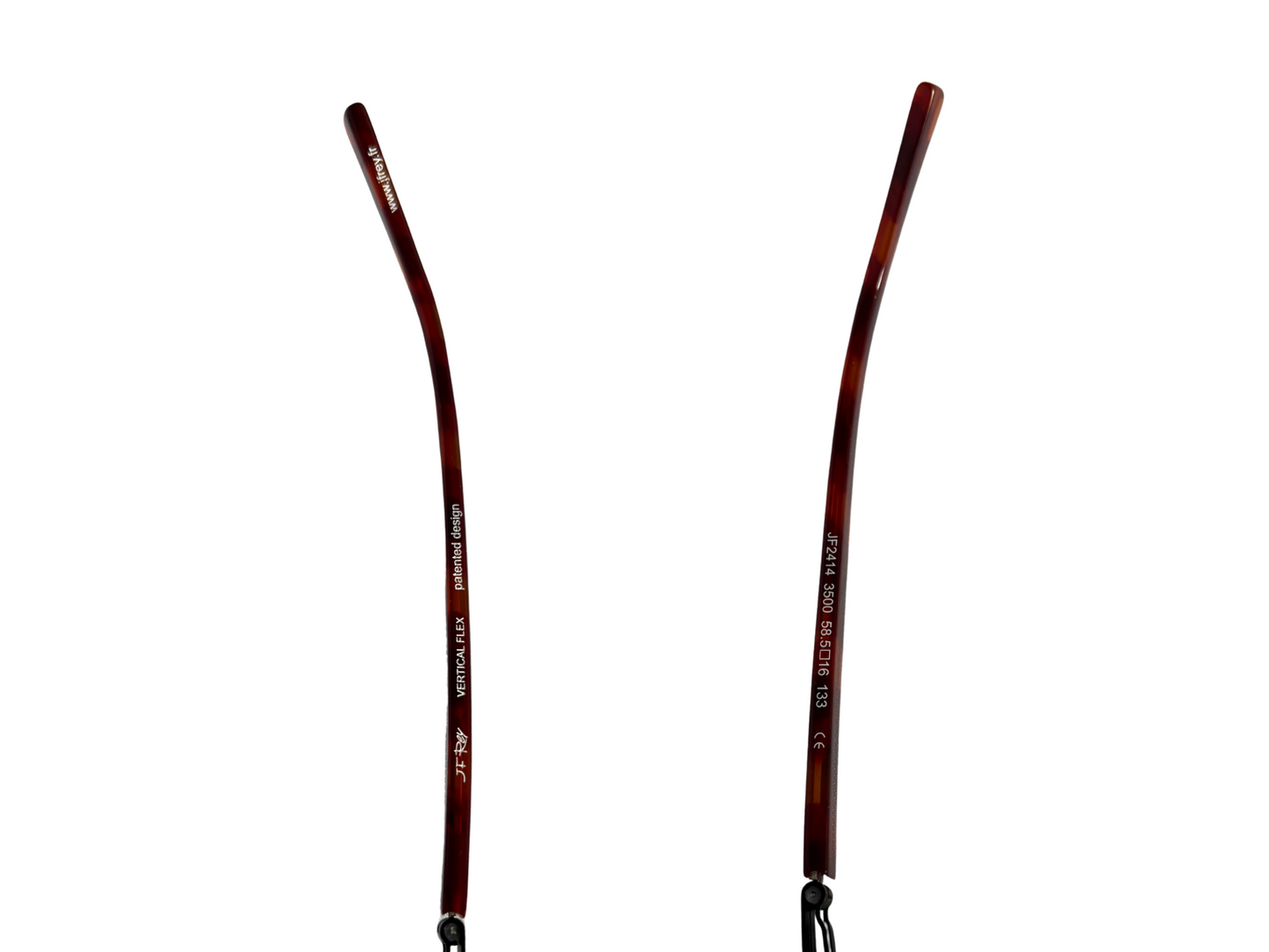 JF Rey Lunettes de soleil Vintage rouges en Acétate et métal - Made in France