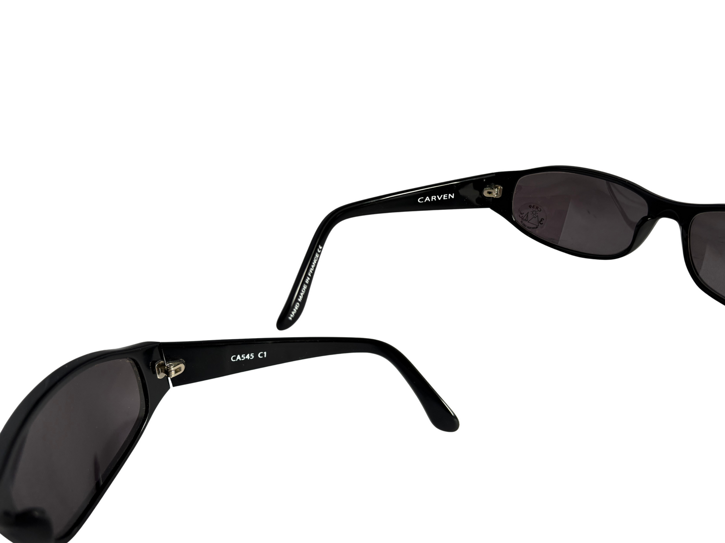 Carven - Lunettes de soleil Vintage Noires - Modèle CA545 C1