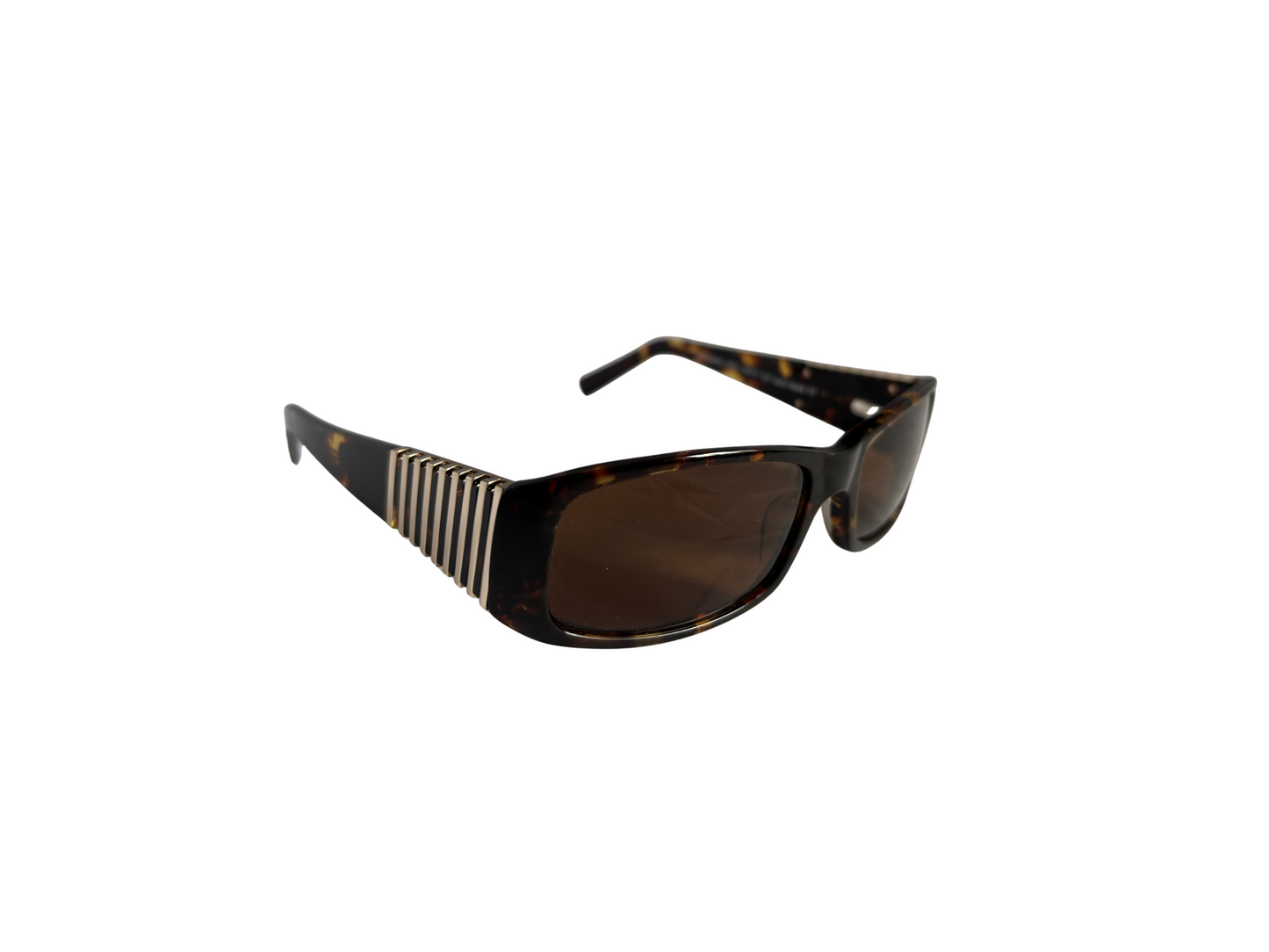 J.F. Rey Lunettes de soleil marron écailles - Vintage - Modèle JFSTANGO - Made in France