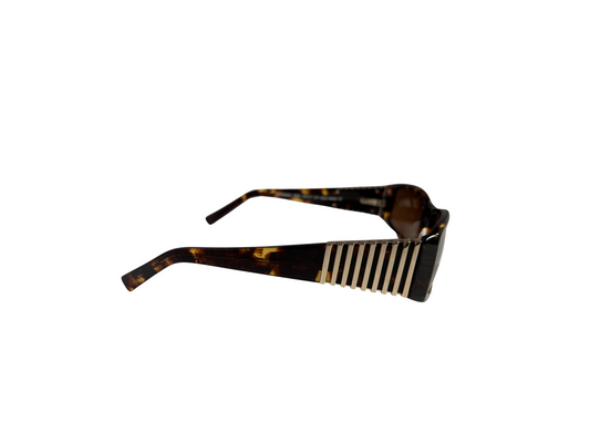 J.F. Rey Lunettes de soleil marron écailles - Vintage - Modèle JFSTANGO - Made in France