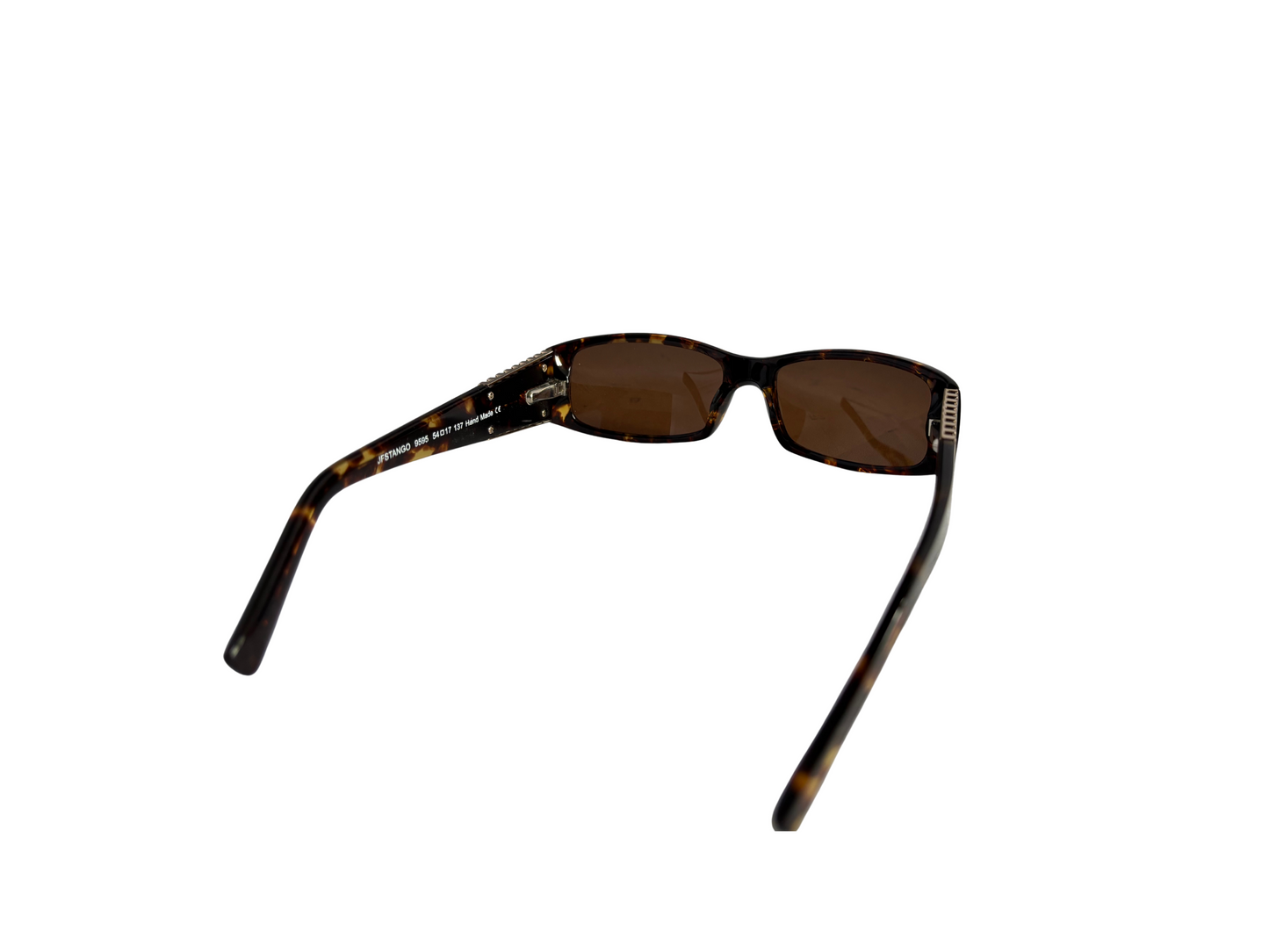 J.F. Rey Lunettes de soleil marron écailles - Vintage - Modèle JFSTANGO - Made in France