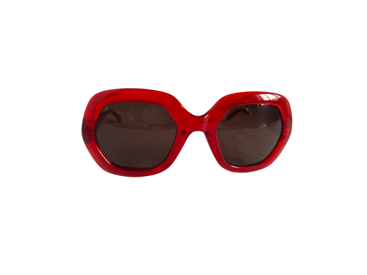 Et Vous - Lunettes de soleil vintage rouges - modèle EV4710RD