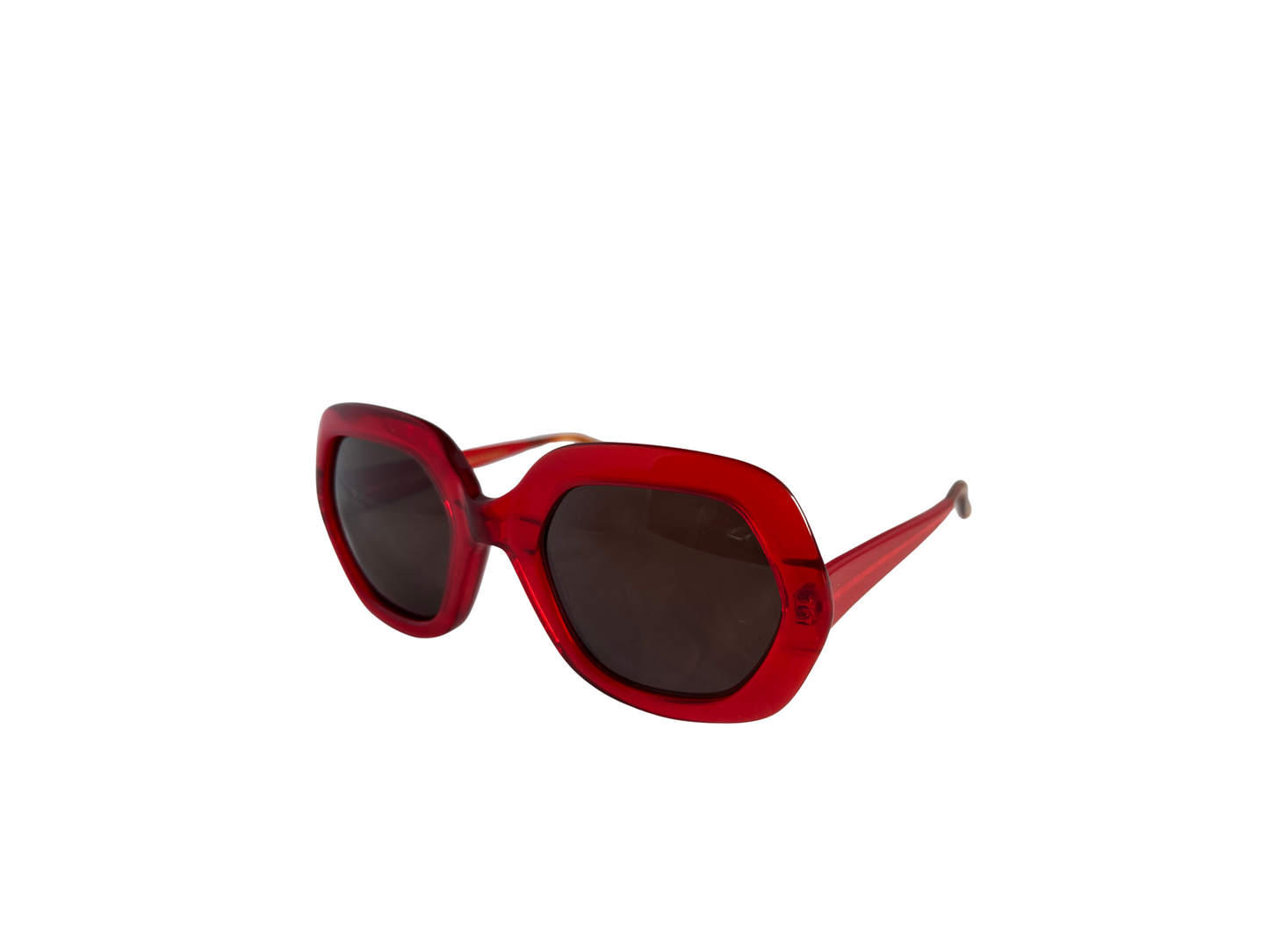 Et Vous - Lunettes de soleil vintage rouges - modèle EV4710RD
