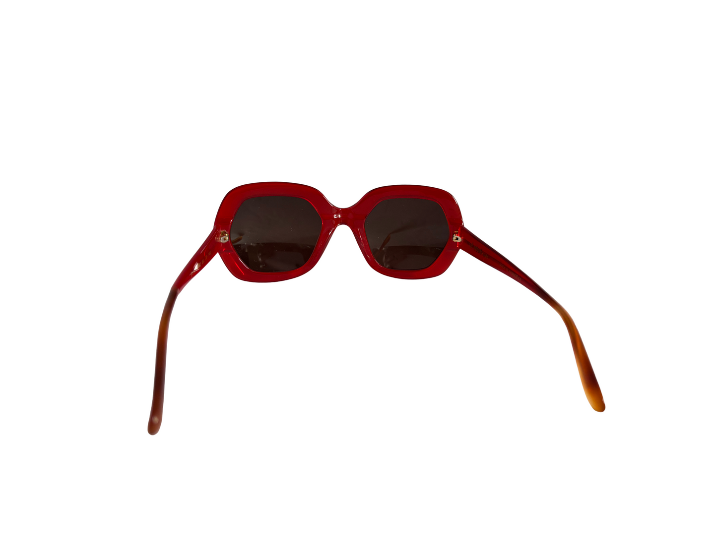 Et Vous - Lunettes de soleil vintage rouges - modèle EV4710RD
