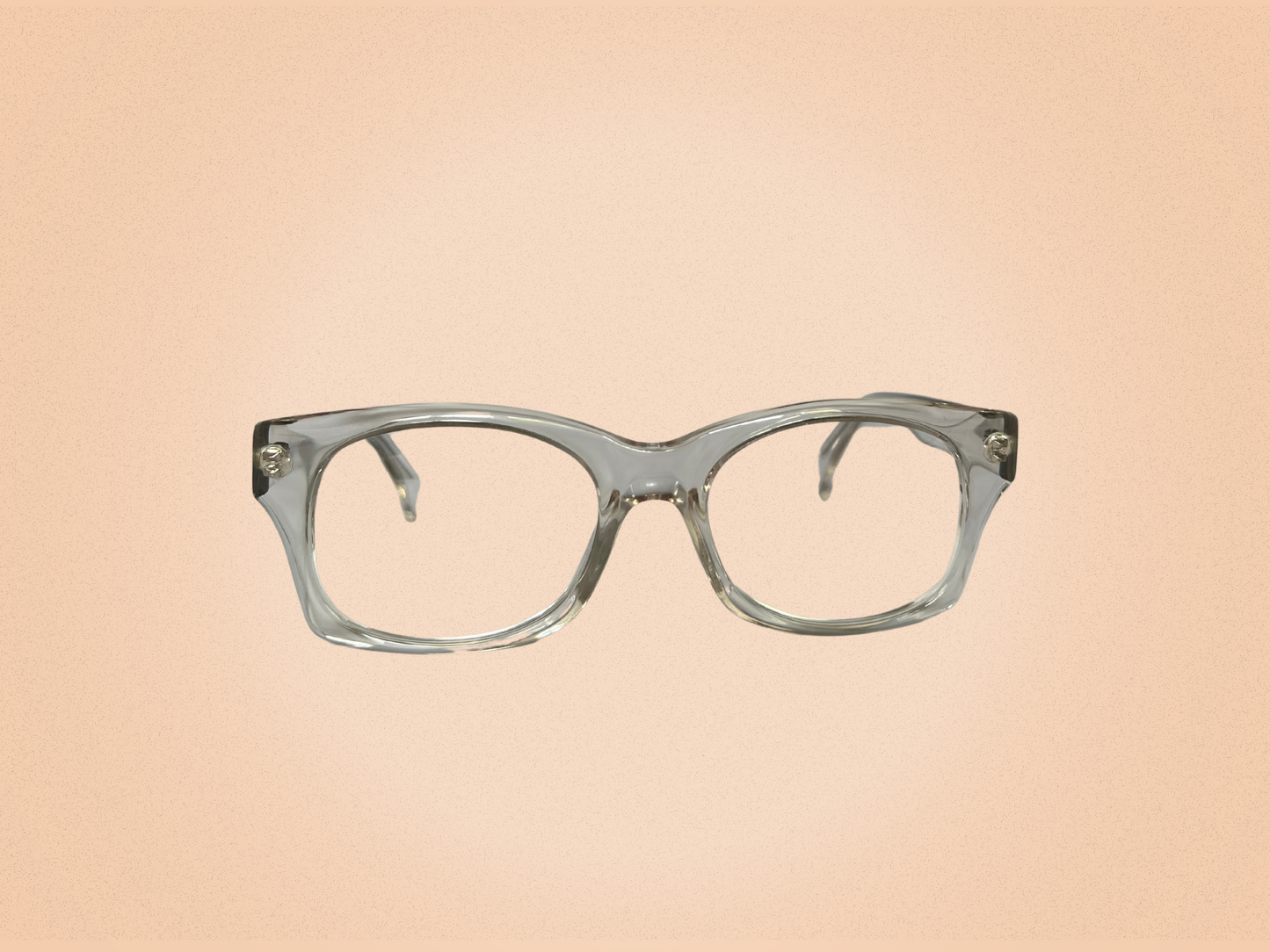 Alain Mikli Vintage – Modèle 2159 COL 100 – Monture Transparente en Acétate – Fait Main en France