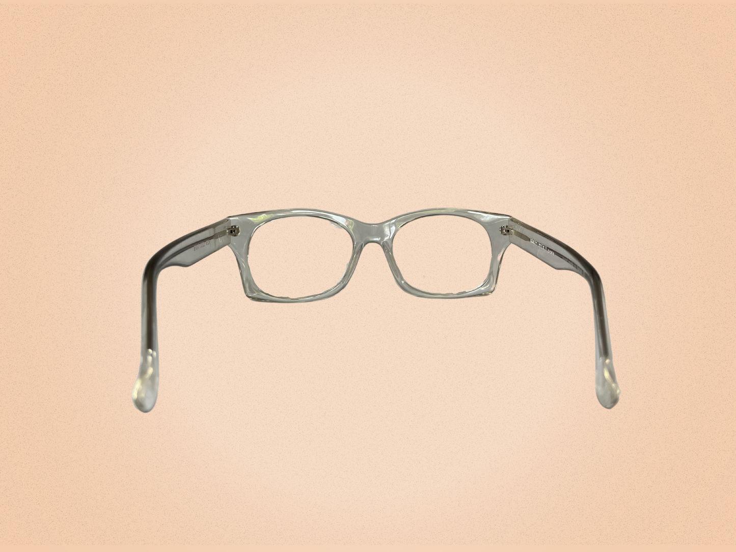 Alain Mikli Vintage – Modèle 2159 COL 100 – Monture Transparente en Acétate – Fait Main en France