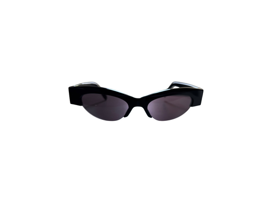 Lunettes de soleil Vintage Noires - Style Mikli