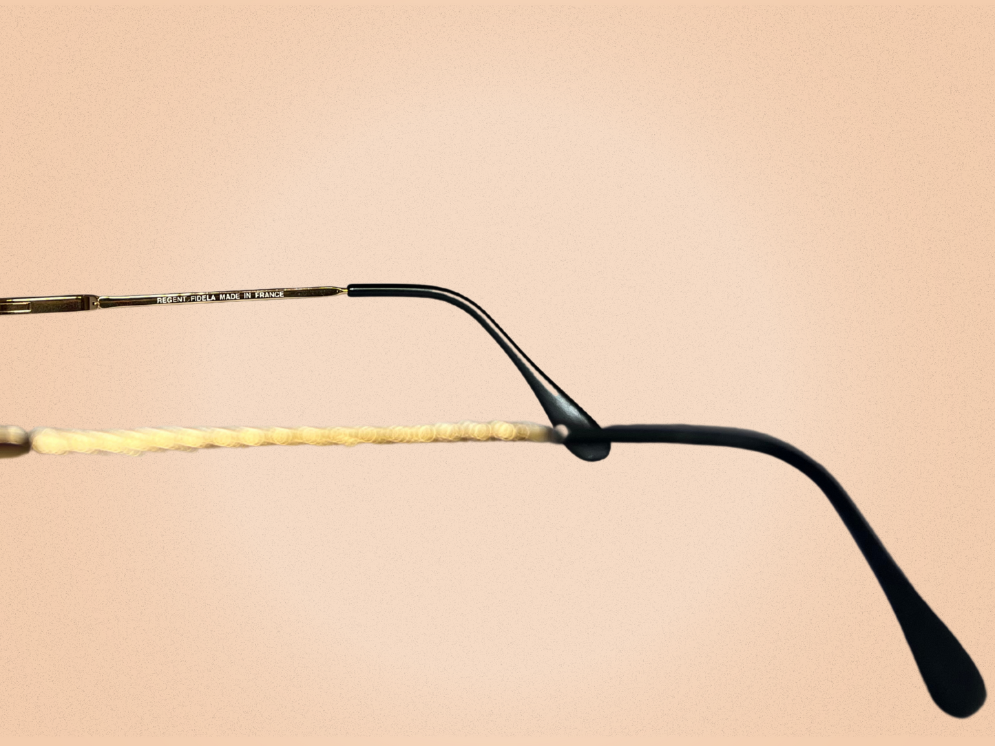 Lunettes Vintage Fidela Regent | Verres Photochromiques | Monture Aviator Dorée | Double Charnières | Style Rétro Années 1980