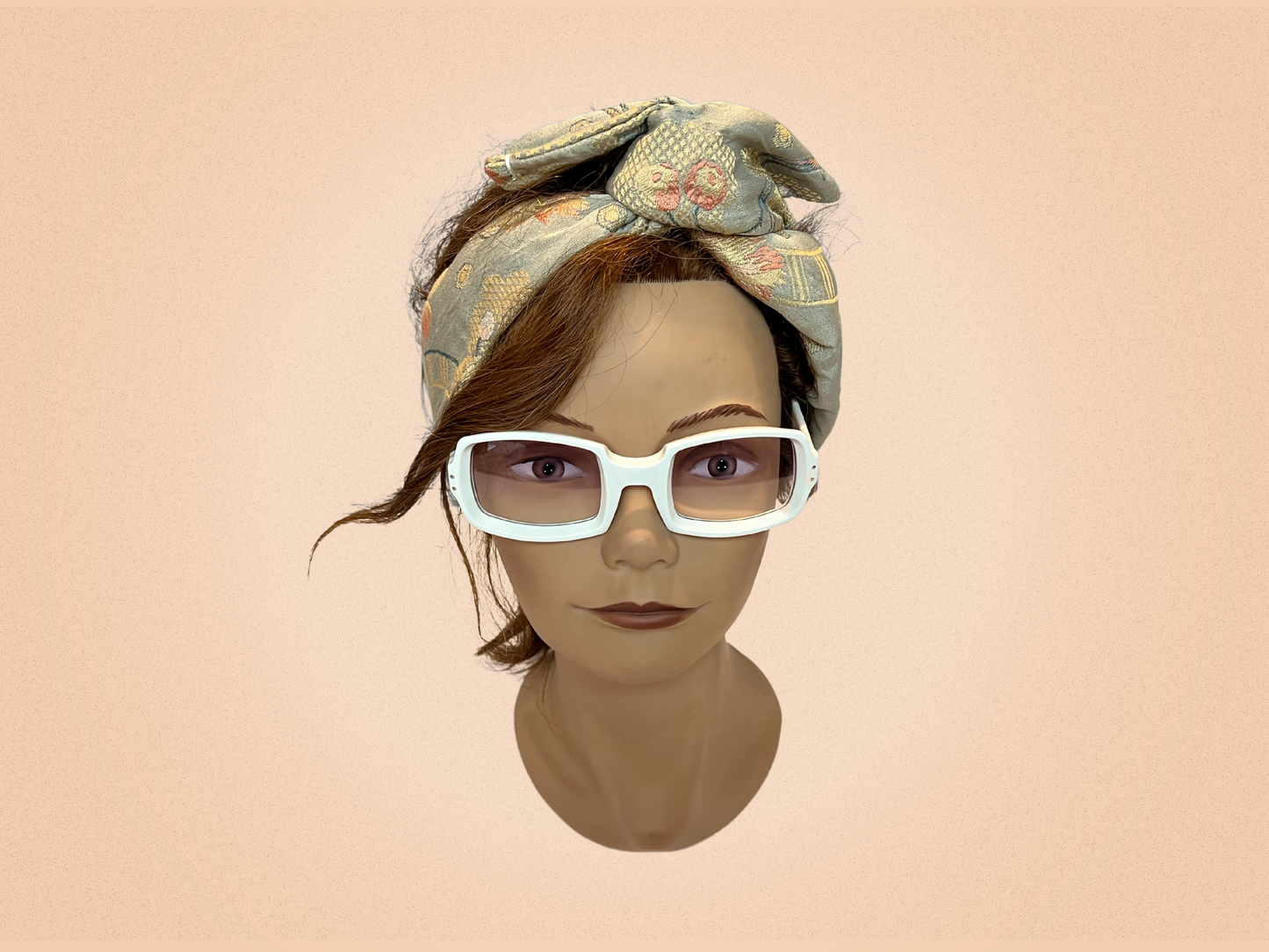 Pierre Marly Télésol – Lunettes solaires vintage iconiques – Acétate blanc nacré – Made in France