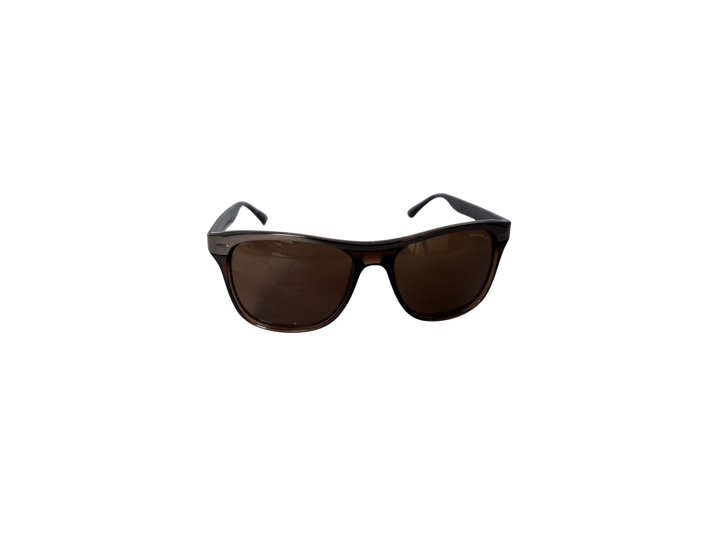 Police Warrior S1797 - Iced Brown Polarized Lenses - Made in Italy