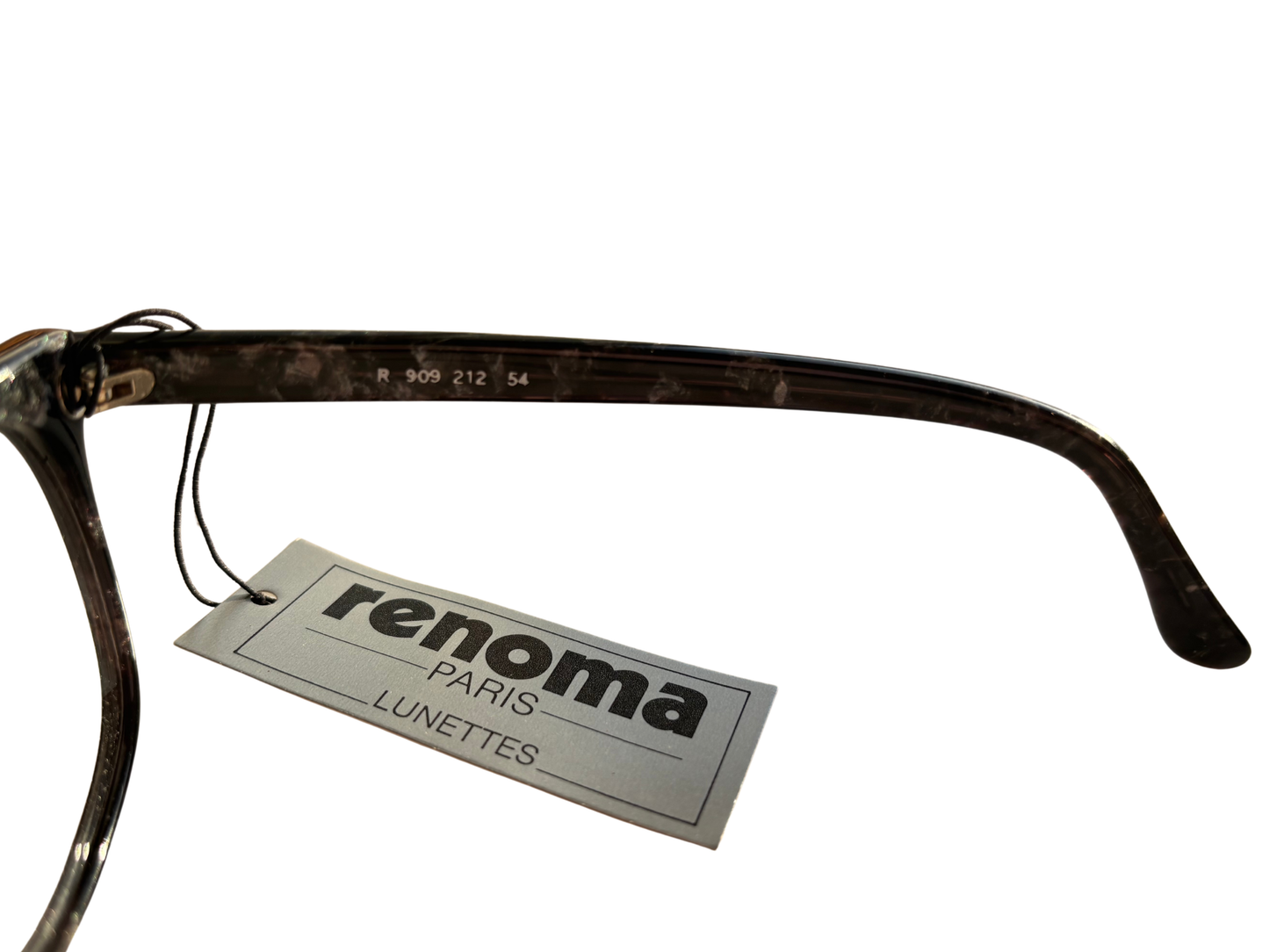 RENOMA Vintage Black Eyeglasses - Paris - Made in France 