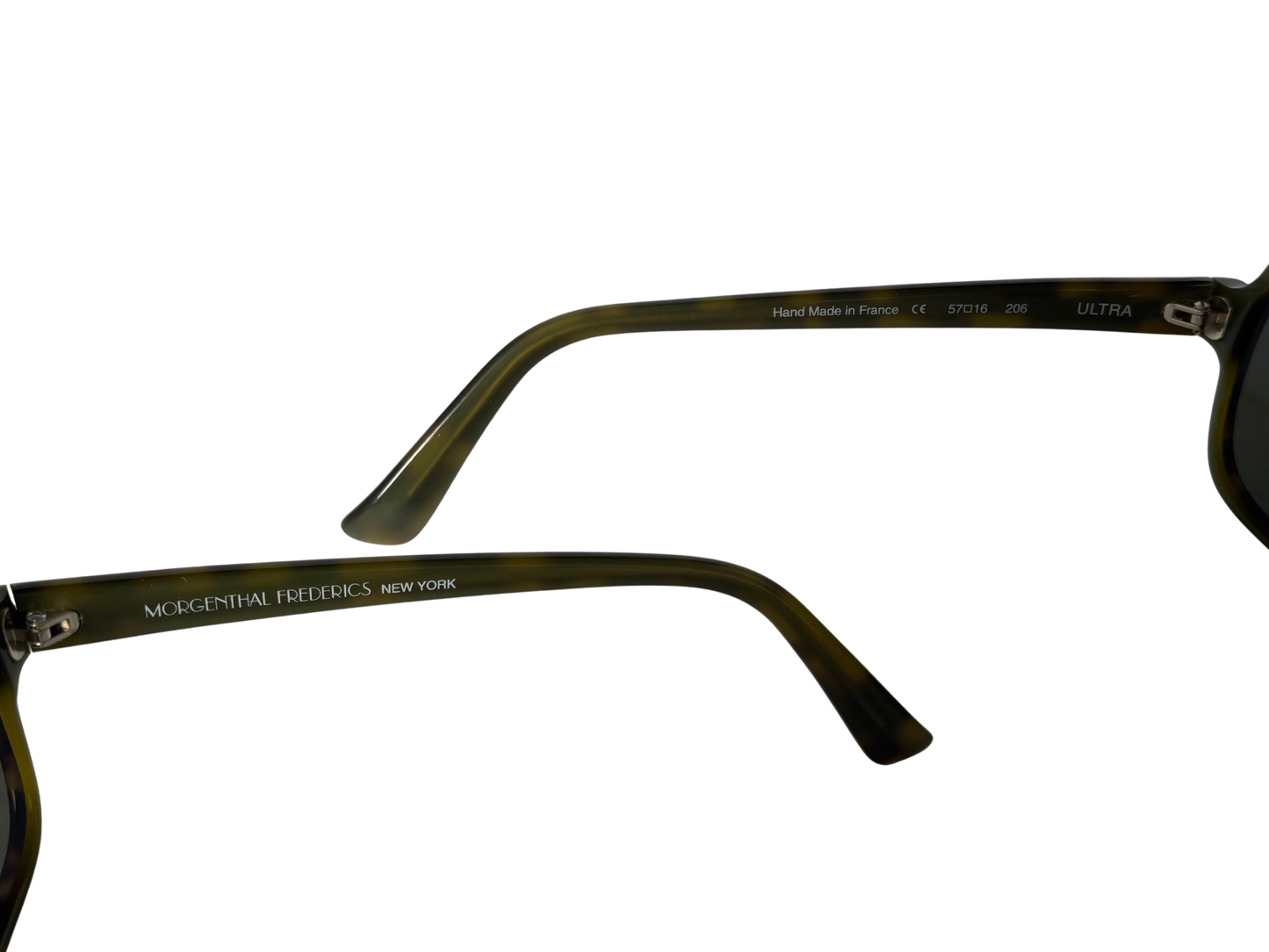 Morgenthal Frederics New York - Ultra - écaille kaki - vintage - NOS - Made in France