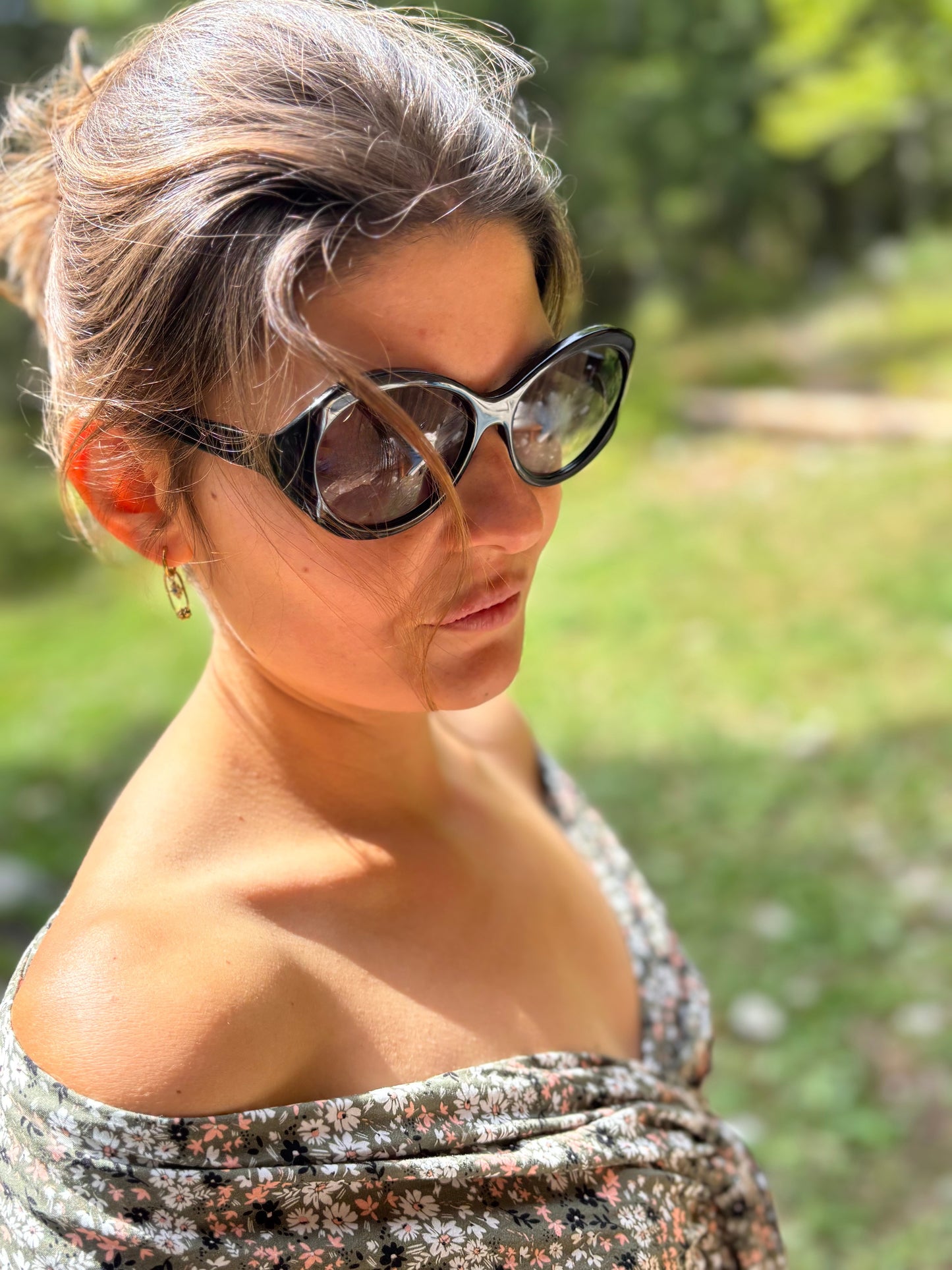 Sky Eyes by JF REY - Lunettes de soleil vintage noires - Modèle SAXO - Made in France