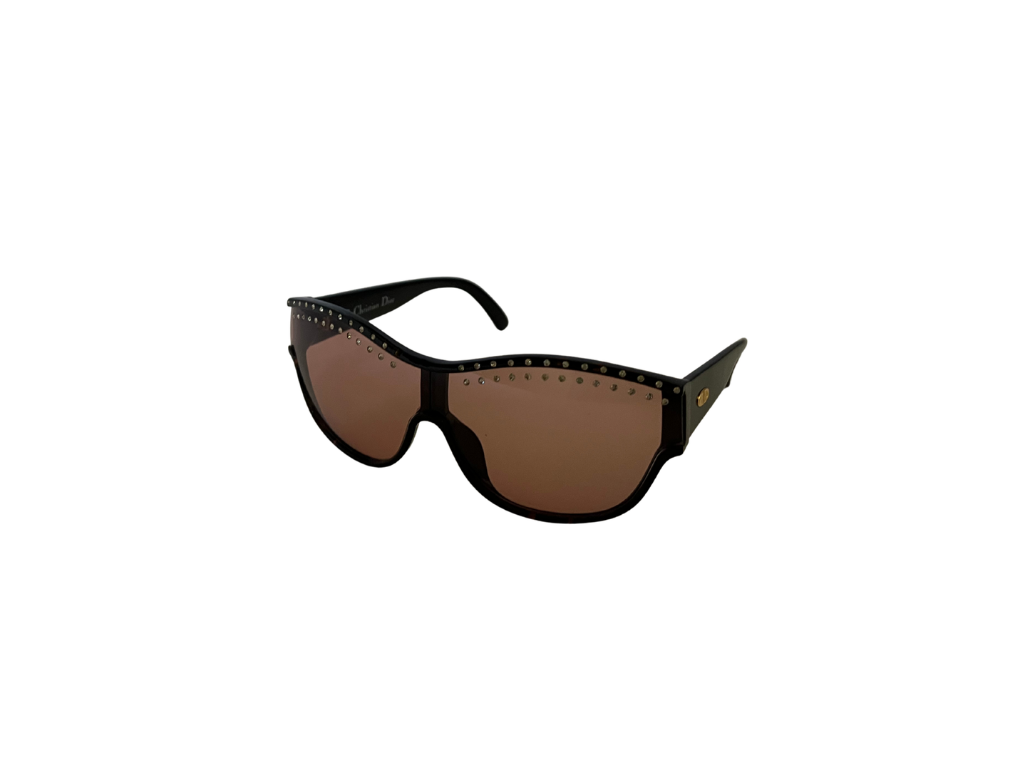 Christian Dior - Lunettes de soleil vintage - Modèle 2438 80 - Ornement Strass - Made in Germany