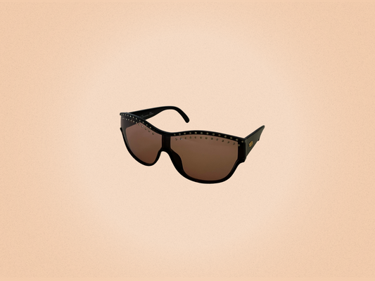 Christian Dior - Lunettes de soleil vintage - Modèle 2438 80 - Ornement Strass - Made in Germany