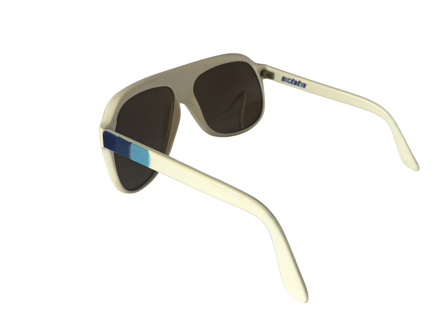 Rossignol by Cébé vintage white sunglasses – sport mask – retro – Made in France