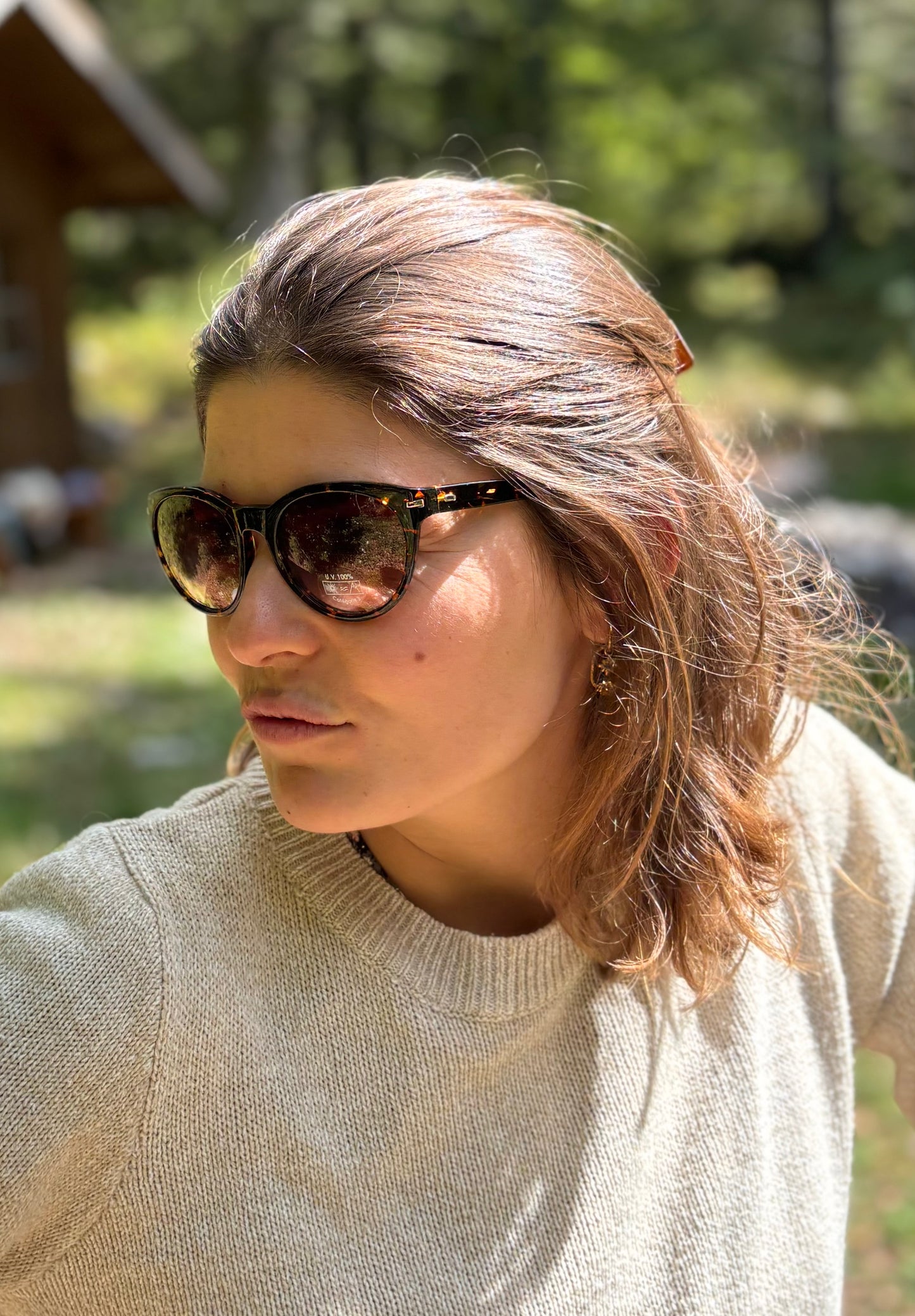 Sky Eyes by J.F. Rey - Lunettes de soleil Vintage Marron écailles - Modèle SKLUCIE