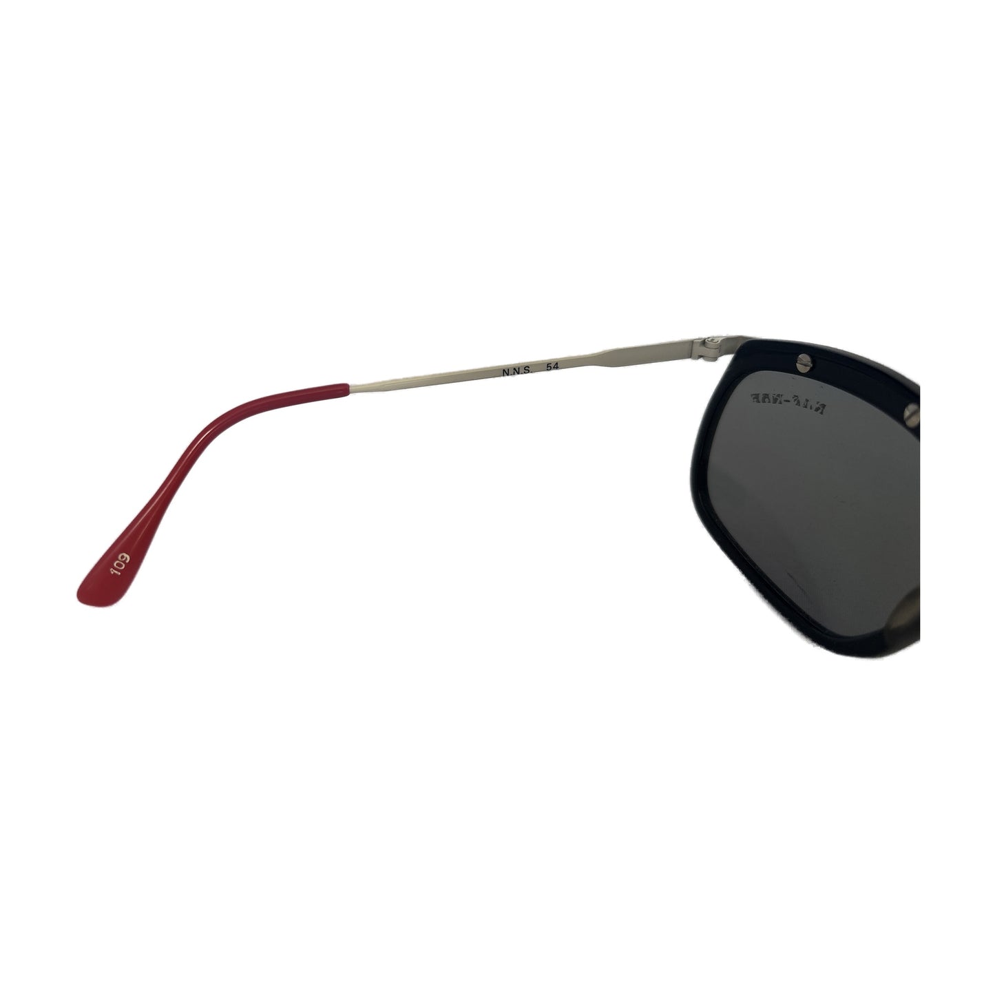 Naf-Naf - Lunettes de soleil Vintage rouge – "J'TEVE" réf. N.N.S. 54 / 109